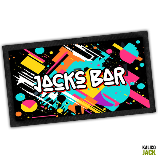 Personalised 80's Bar Mat