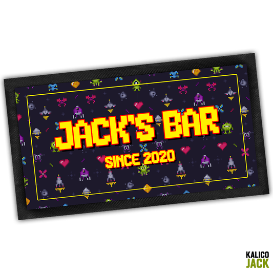 Personalised Arcade Bar Mat