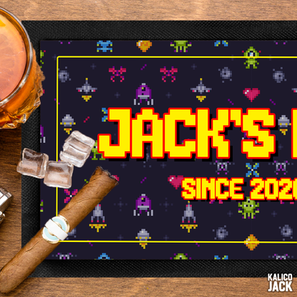 Personalised Arcade Bar Mat