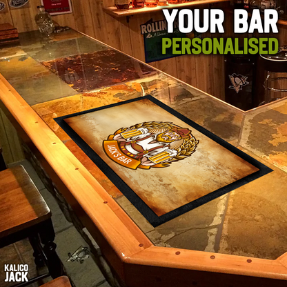 Personalised Oktoberfest Bar Mat