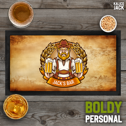 Personalised Oktoberfest Bar Mat