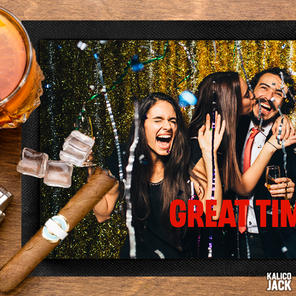 Personalised Photo Bar Mat