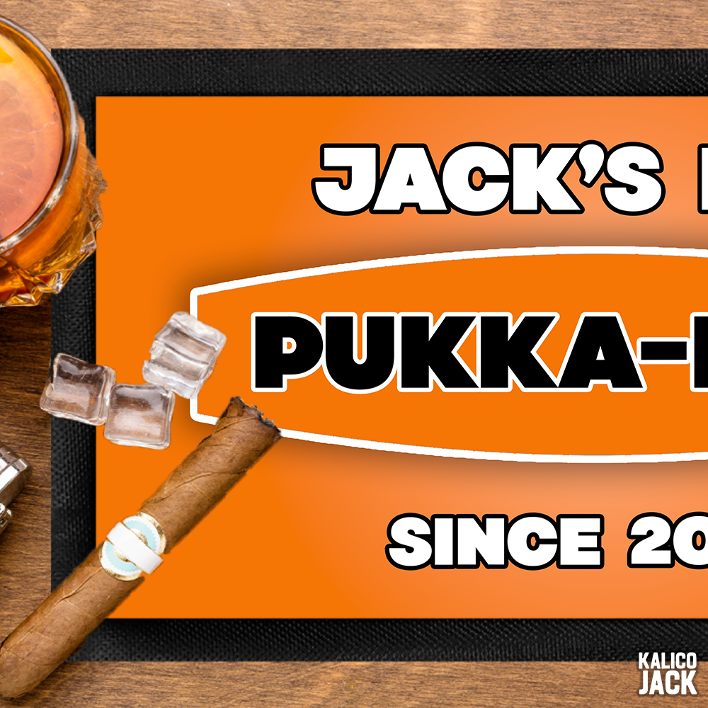 Personalised Pukka Pint Bar Mat