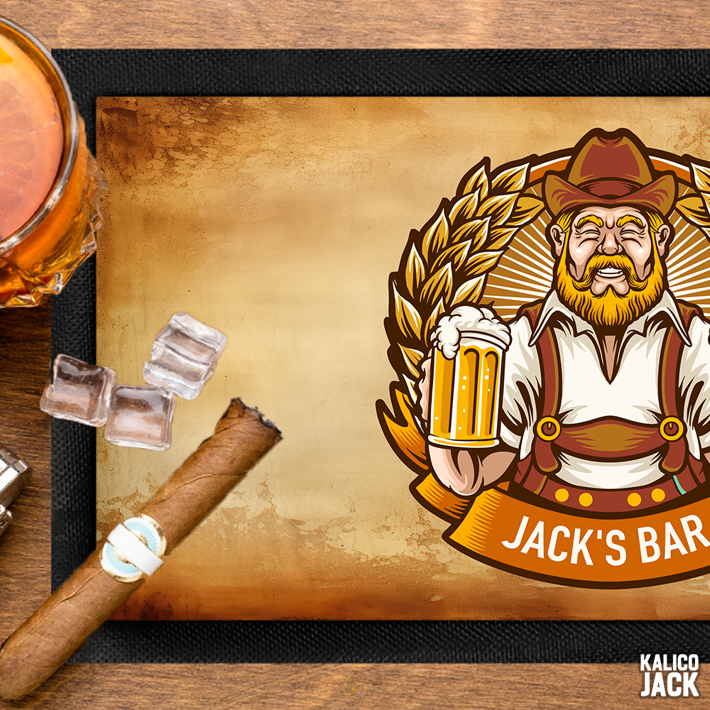 Personalised Oktoberfest Bar Mat