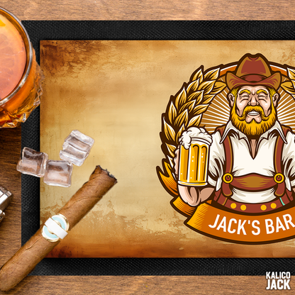 Personalised Oktoberfest Bar Mat