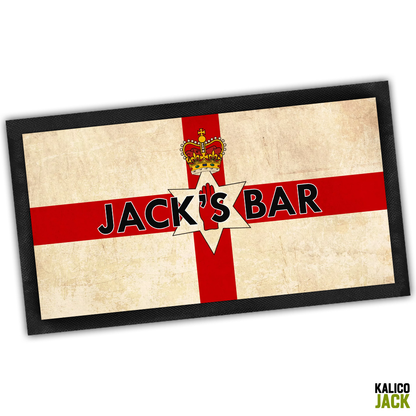 Personalised Northern Ireland Bar Mat