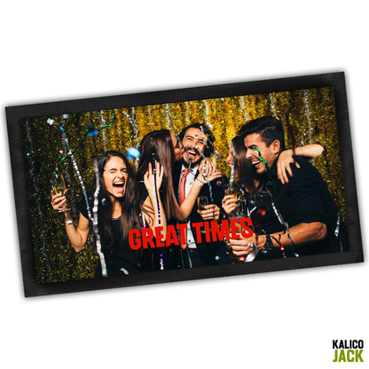 Personalised Photo Bar Mat