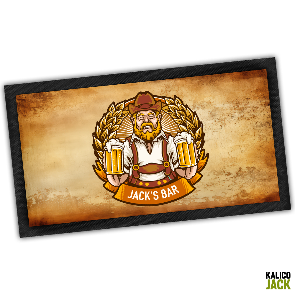 Personalised Oktoberfest Bar Mat