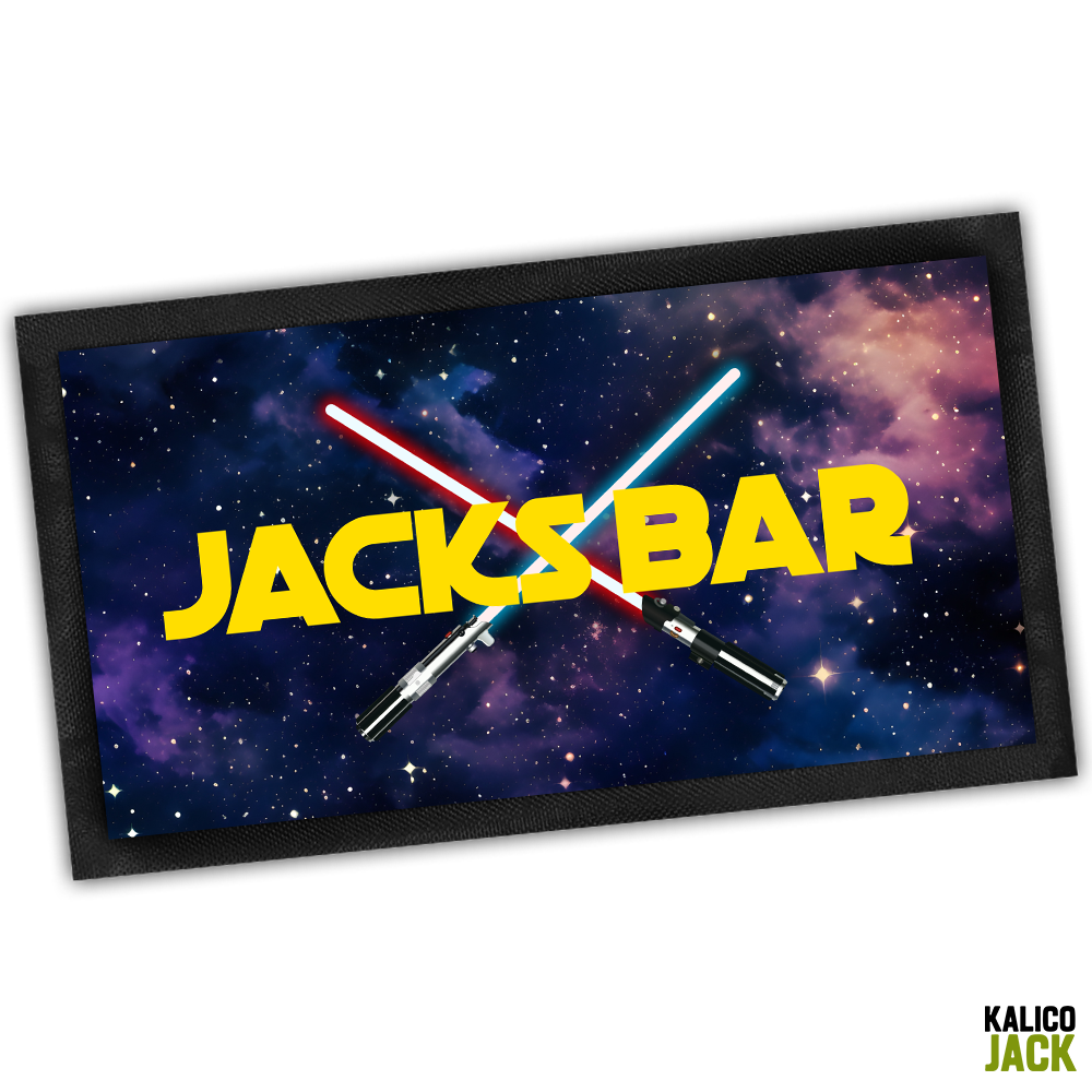 Personalised Star Wars Bar Mat