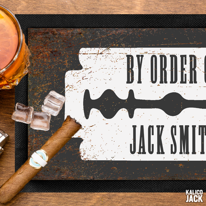 Personalised By Order Of Bar Mat