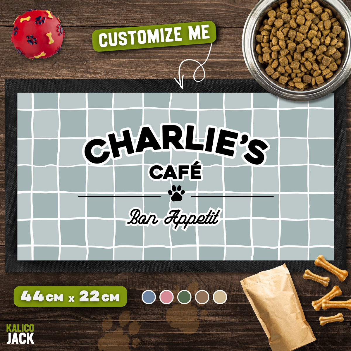 Cafe Pet Feeding Mat