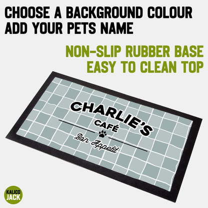 Cafe Pet Feeding Mat