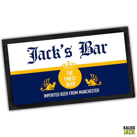 Personalised Corona Bar Mat