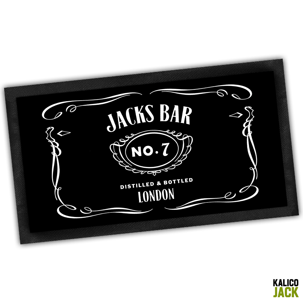Personalised Jacks Bar Mat