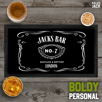 Personalised Jacks Bar Mat