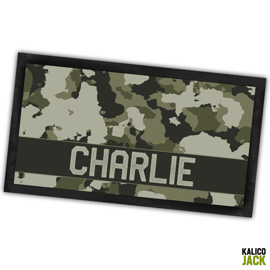 Personalised Camouflage Pet Feeding Mat