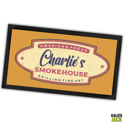 Personalised Smokehouse Pet Feeding Mat