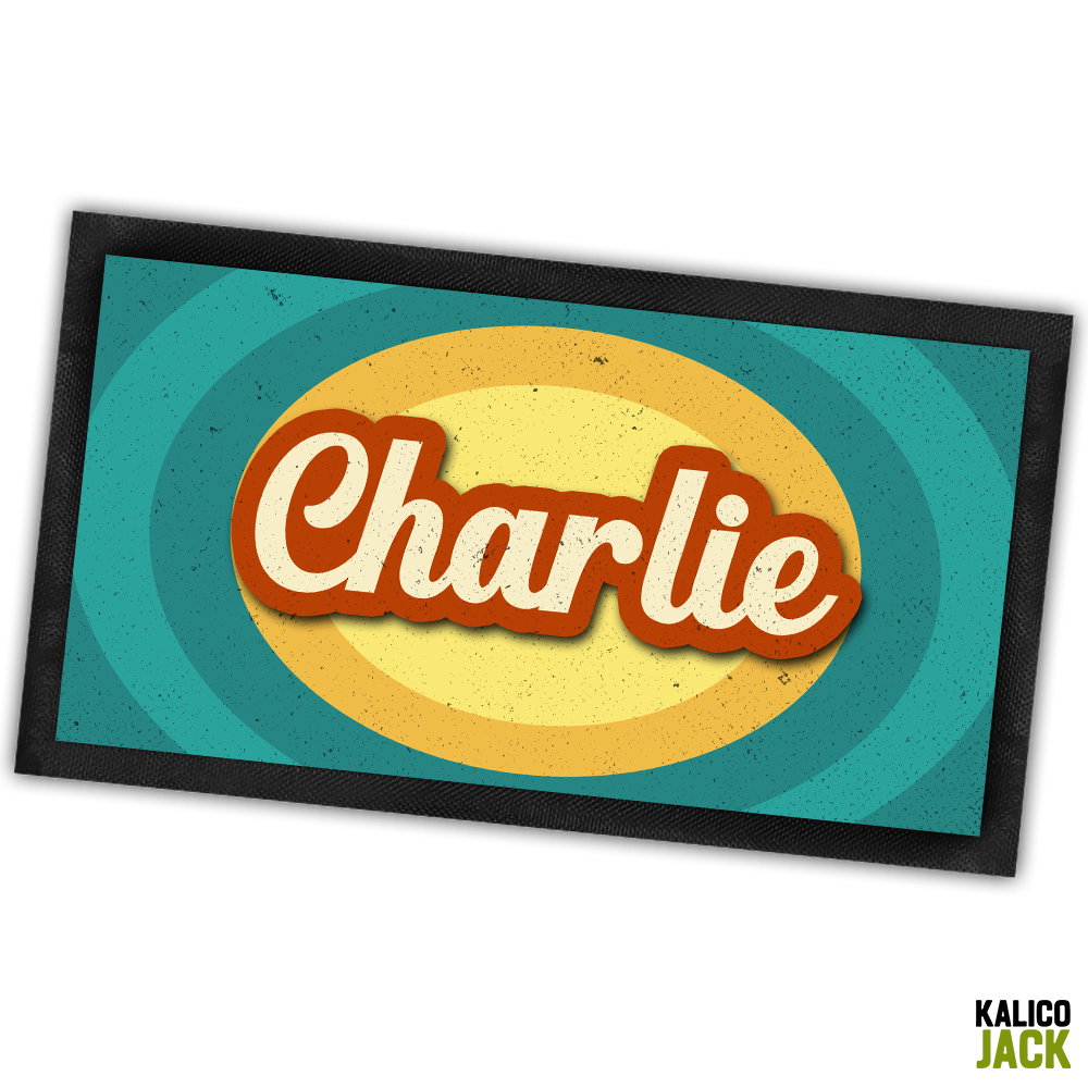 Personalised Vintage Pet Feeding Mat