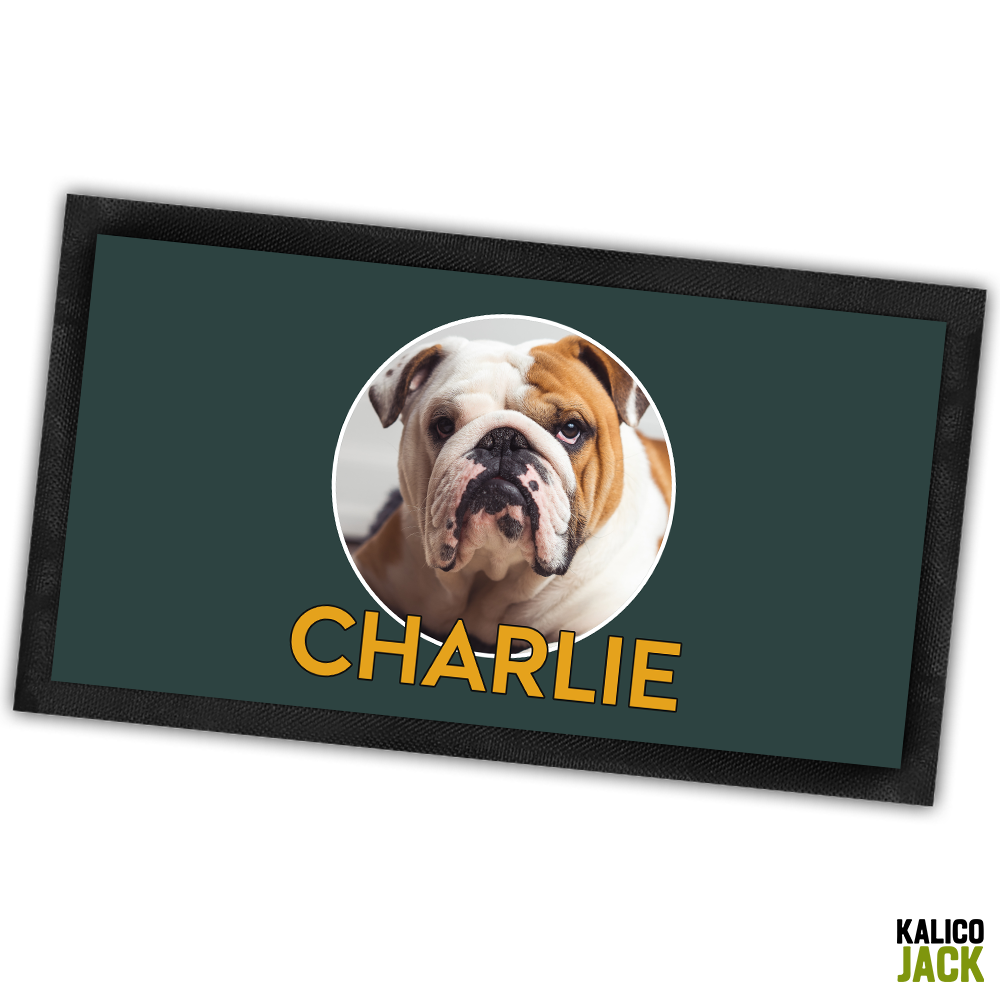 Personalised Name and Photo Pet Feeding Mat