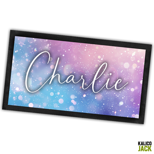 Personalised Pastel Pet Feeding Mat