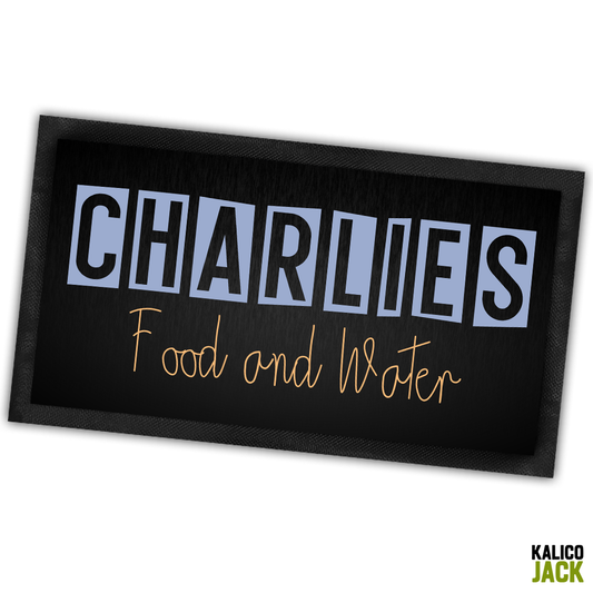 Personalised Vegas Pet Feeding Mat