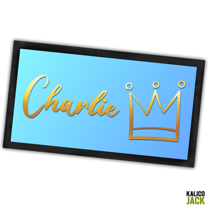 Personalised Prince Pet Feeding Mat