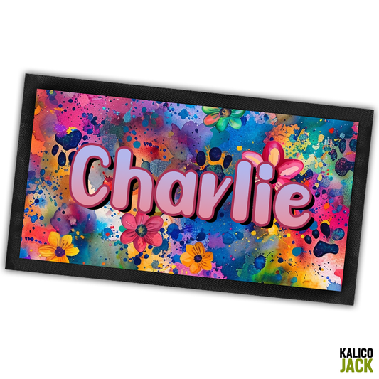 Personalised Paw Splash Pet Feeding Mat