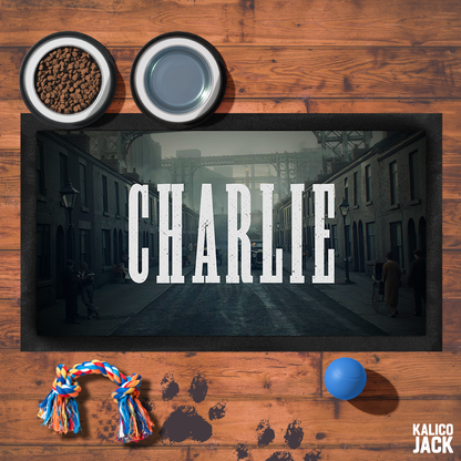Personalised Peaky Pet Feeding Mat