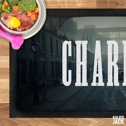 Personalised Peaky Pet Feeding Mat