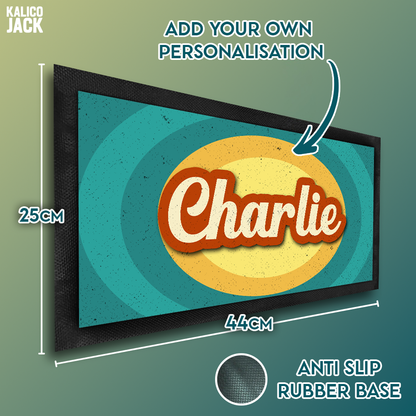 Personalised Vintage Pet Feeding Mat