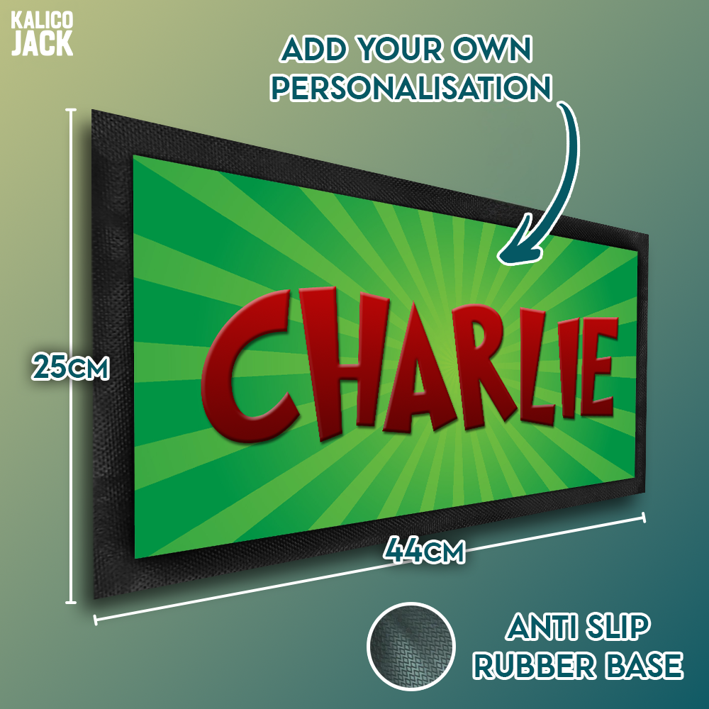 Personalised Grincy Pet Feeding Mat