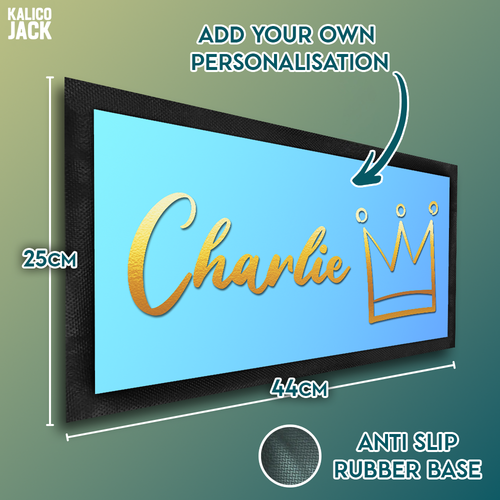 Personalised Prince Pet Feeding Mat