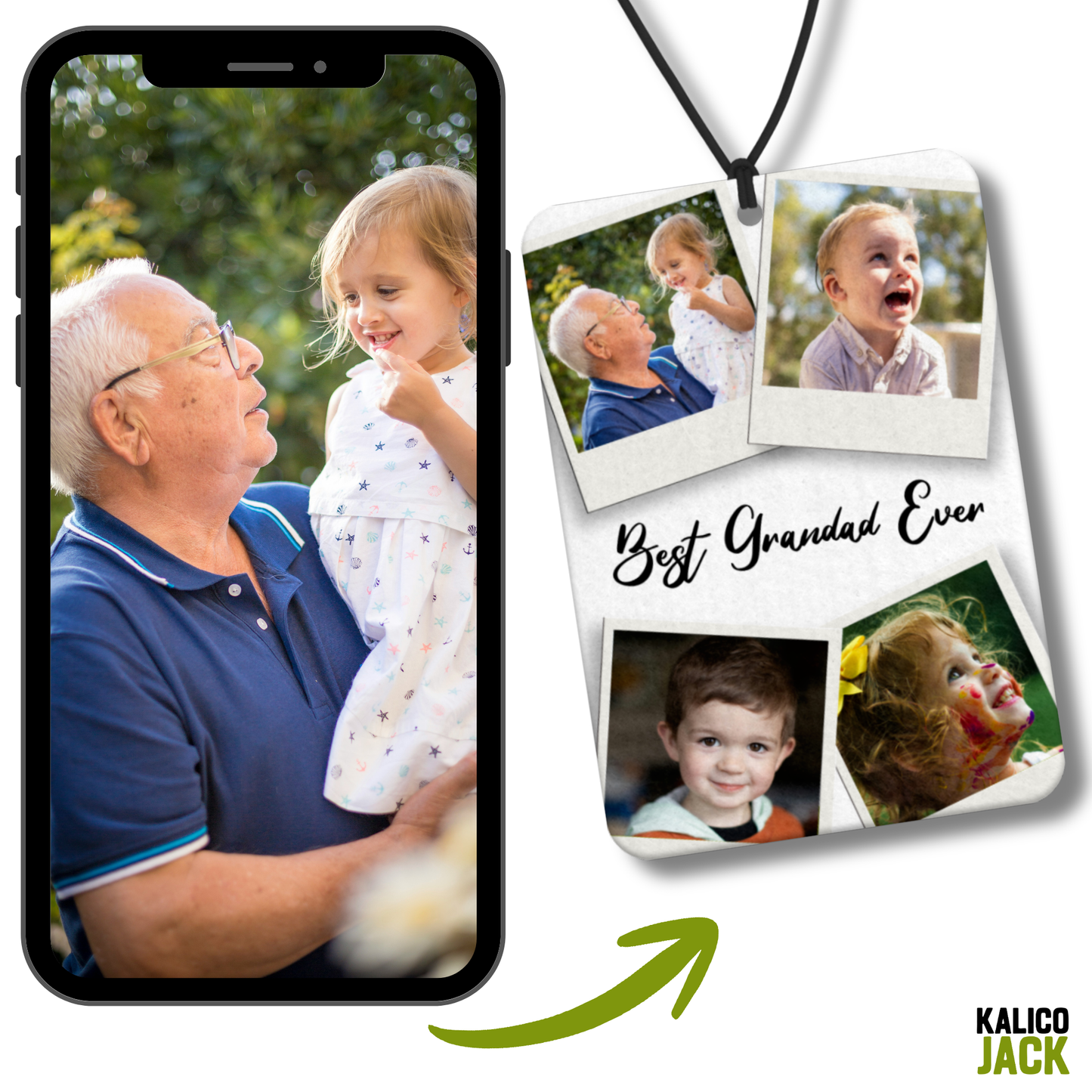 Four Photos Car Air Freshener